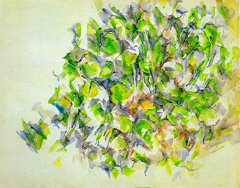 Paul Césanne, Foliage (1895 - 1900) The Museum of Modern Art, New York